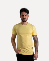 A|X T-shirt en coton, jaune – photo 1