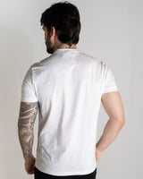 CK T-shirt en coton flammé, blanc – photo 5
