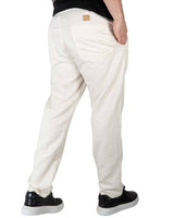 Forum Pantalon en lin, blanc cassé – photo 4