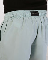 John John Short de bain en microfibre, vert capri – photo 4