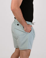 John John Short de bain en microfibre, vert capri – photo 5