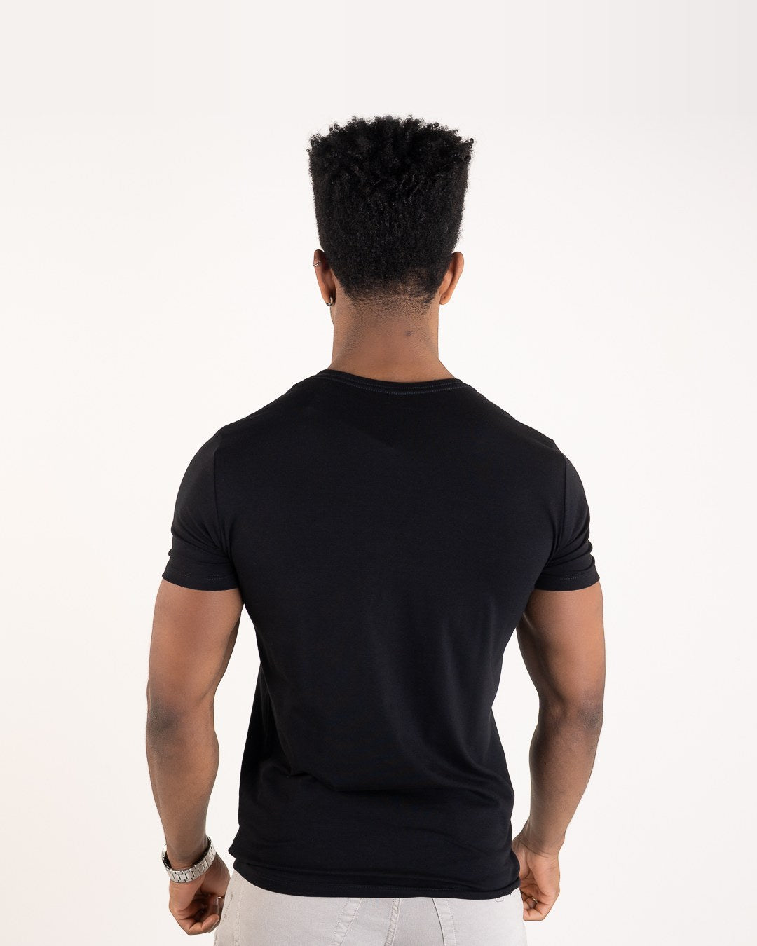 VersatiOld T-shirt en coton égyptien, noir